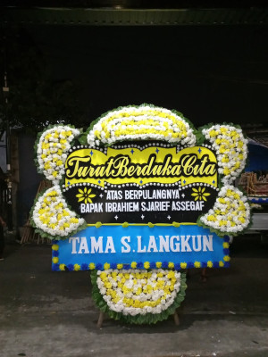 Papan Bunga Duka di Bambankerep